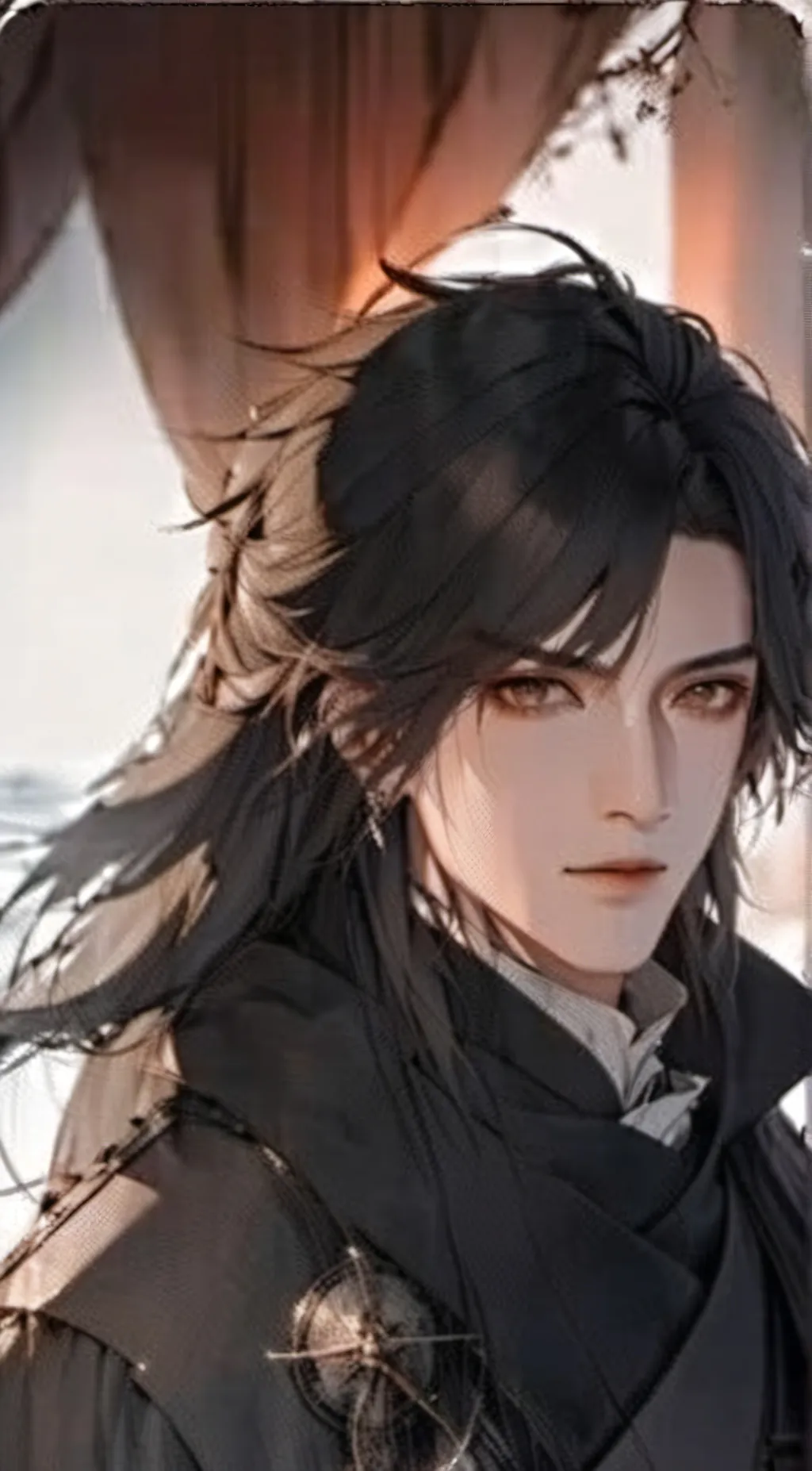 ai character: Aiden  background