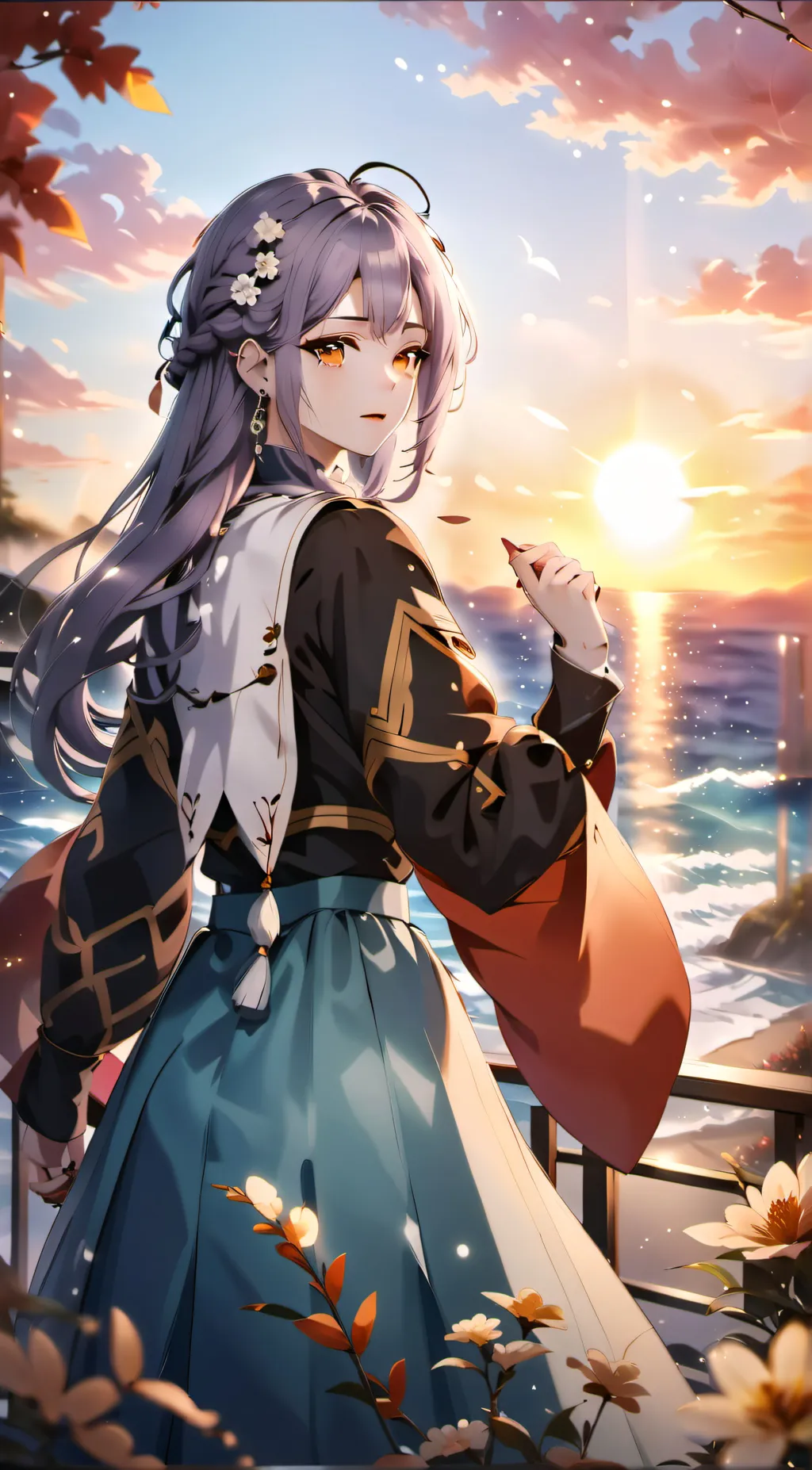 ai character: Miss Olive background