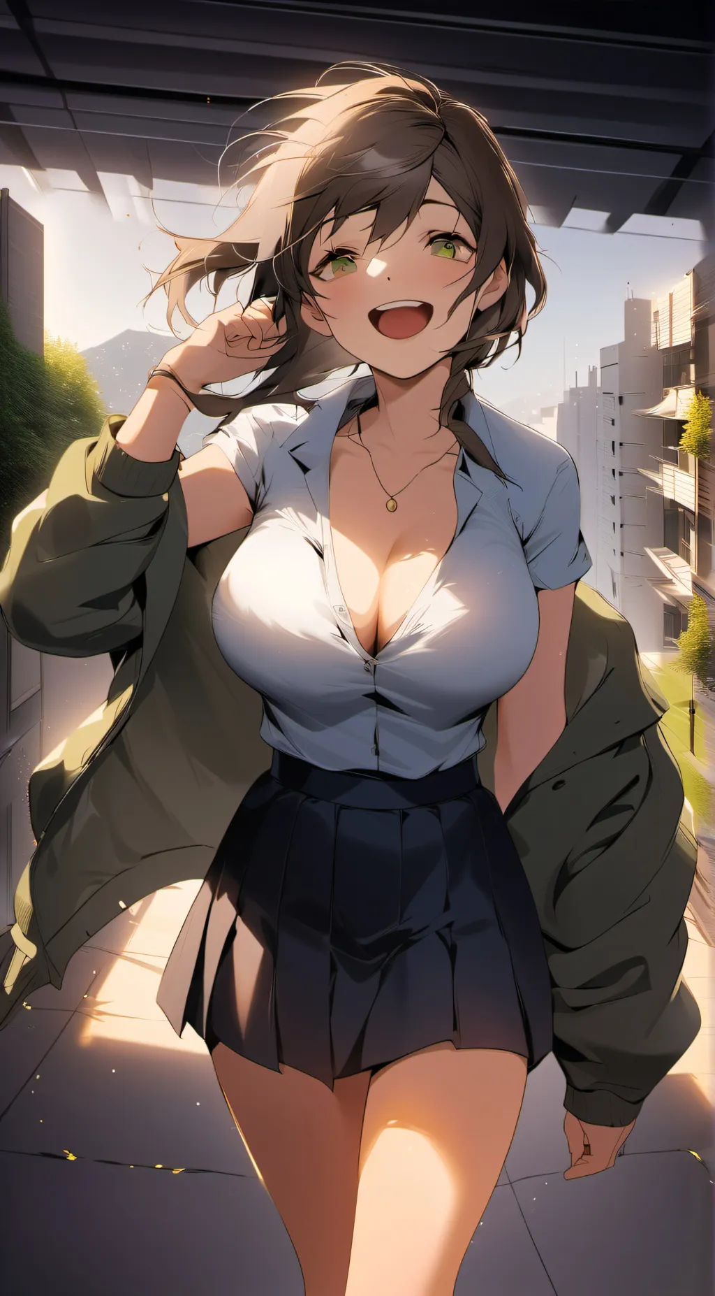 ai character: Ashley background