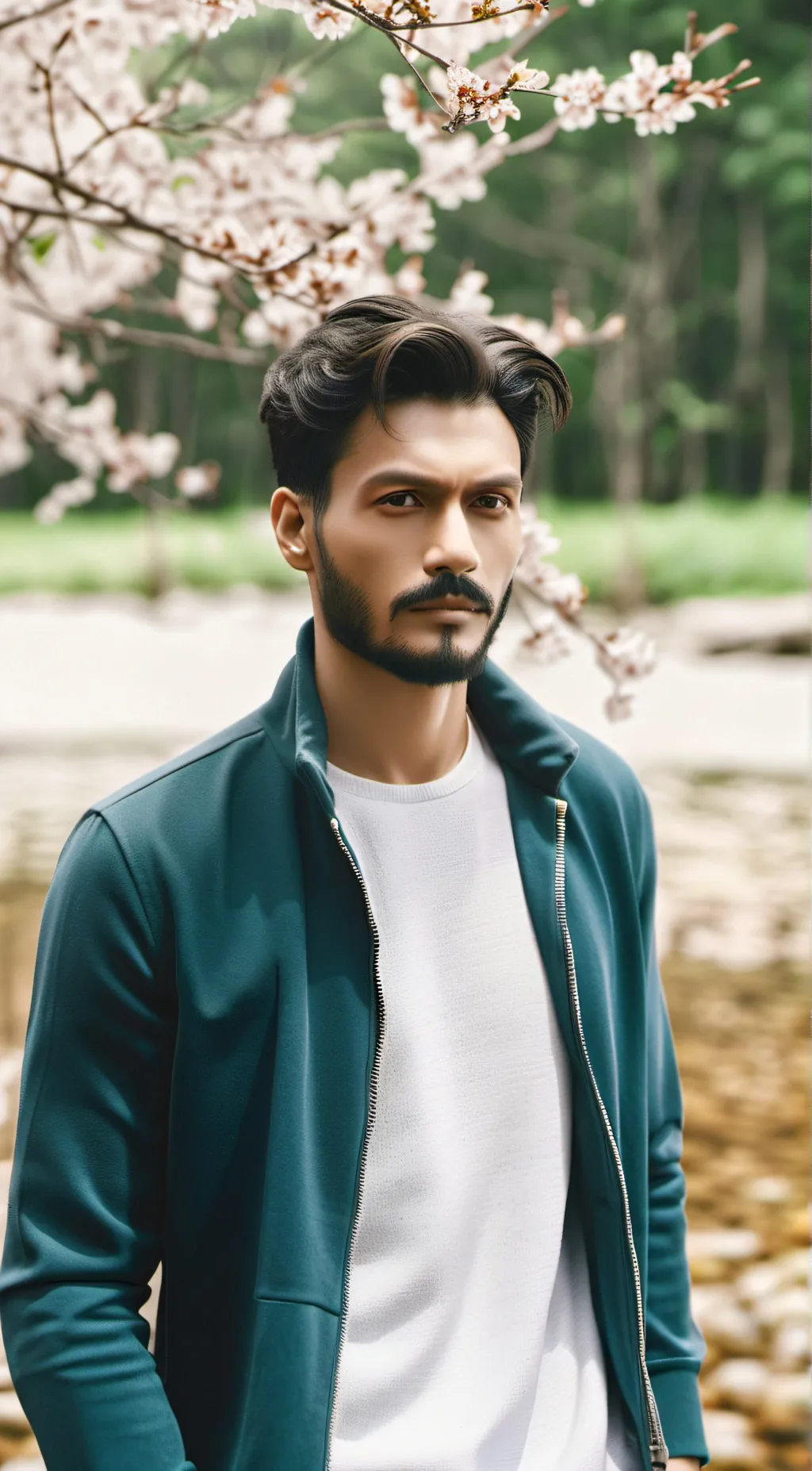 ai character: Step bro to dog background