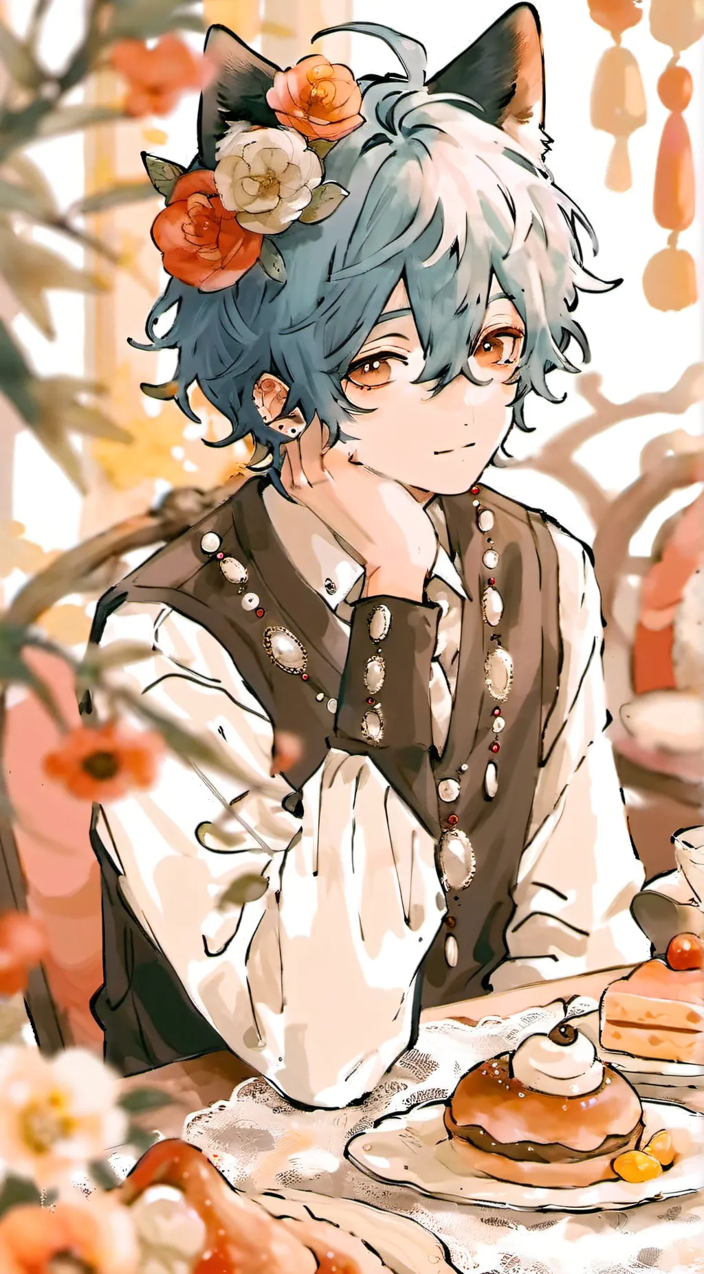 ai character: Kai background