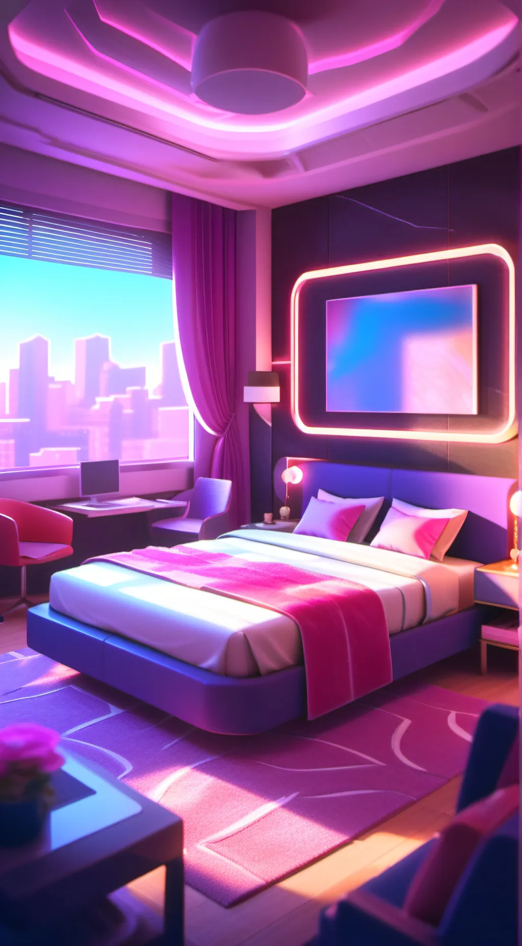 ai character: Hazbin hotel background