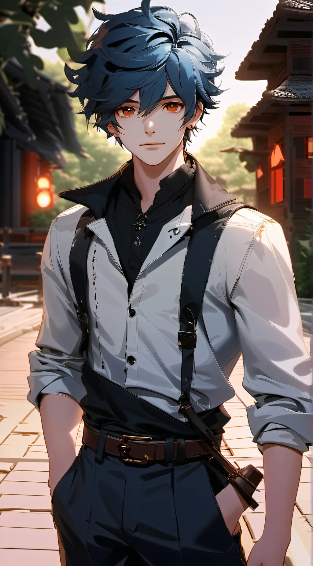 ai character: Alex  background