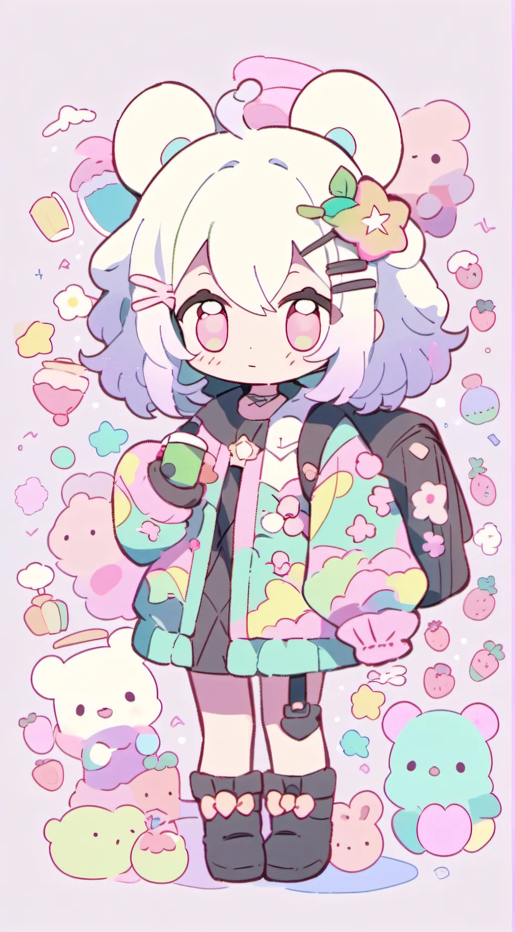 ai character: kk (kaker background