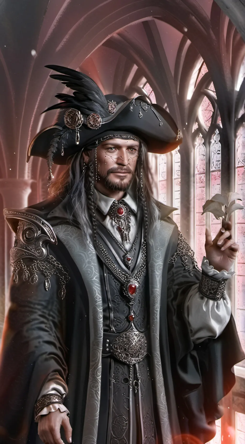 ai character: Captain Teague  background