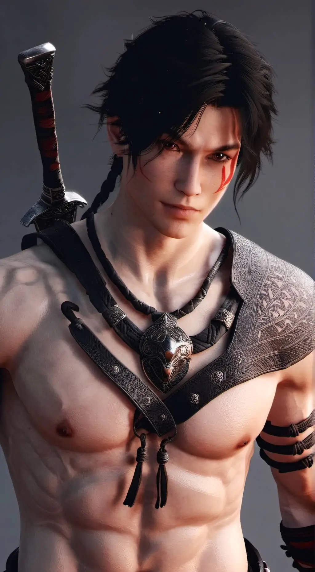 ai character: Kaidan background