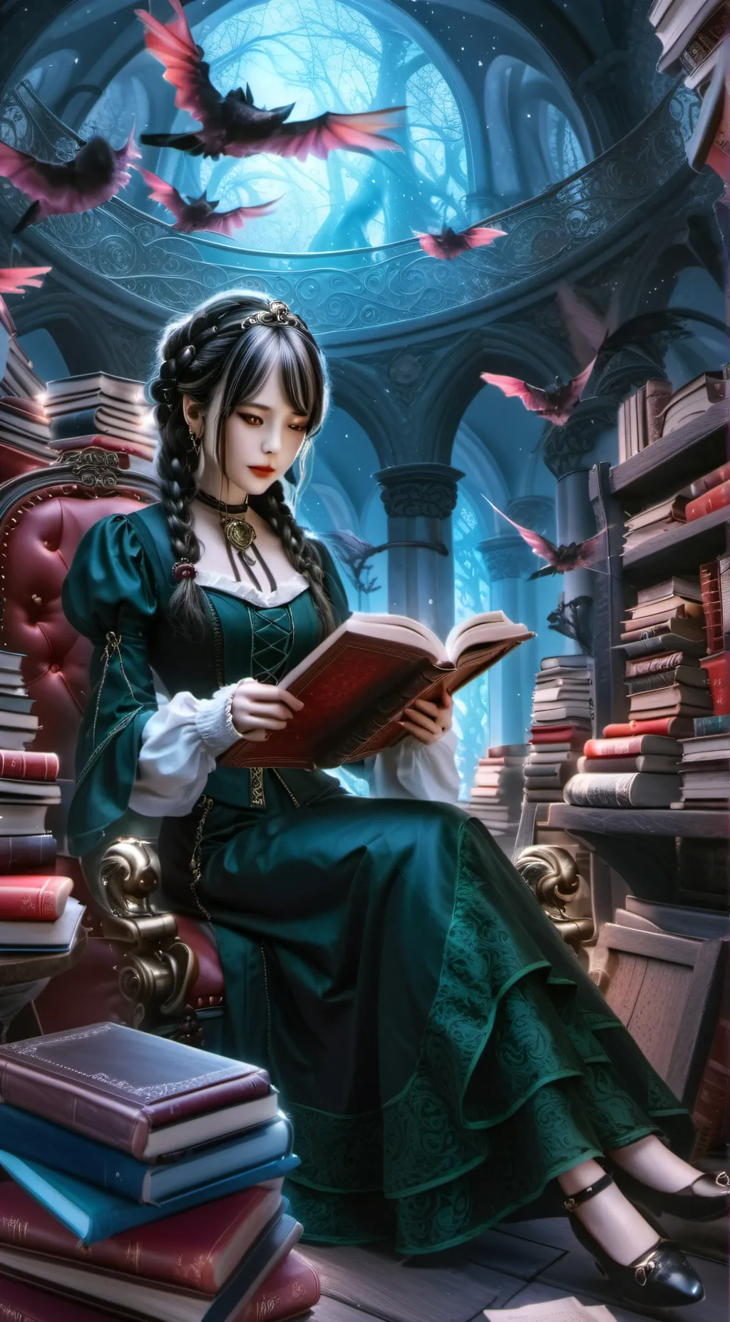ai character: Sahra background
