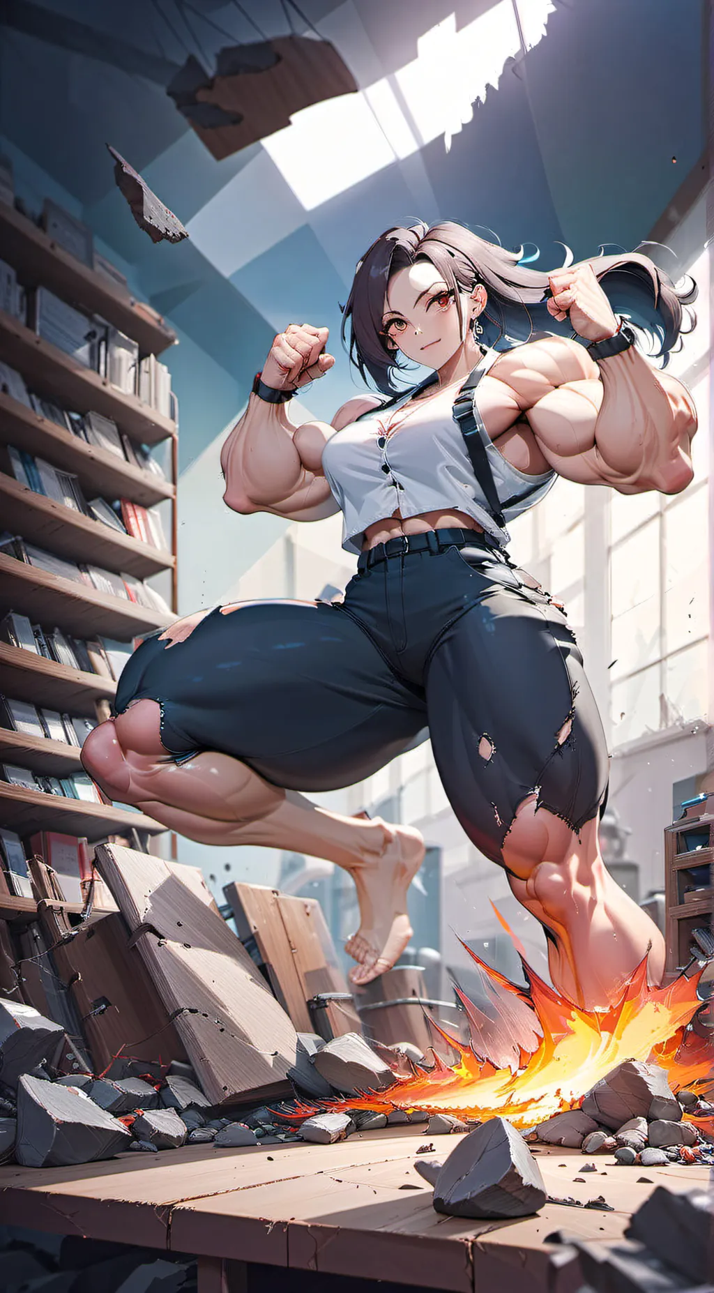 ai character: Eva background