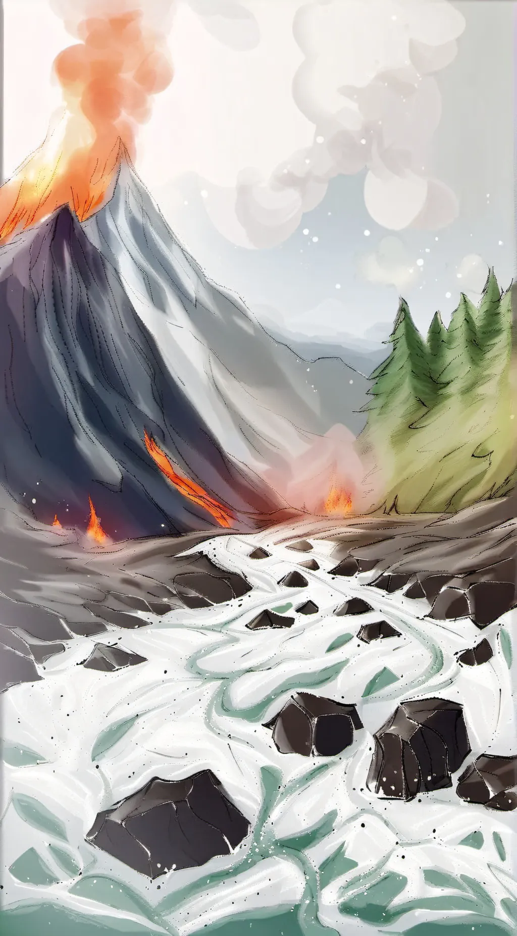 ai character: The Siberian Traps background