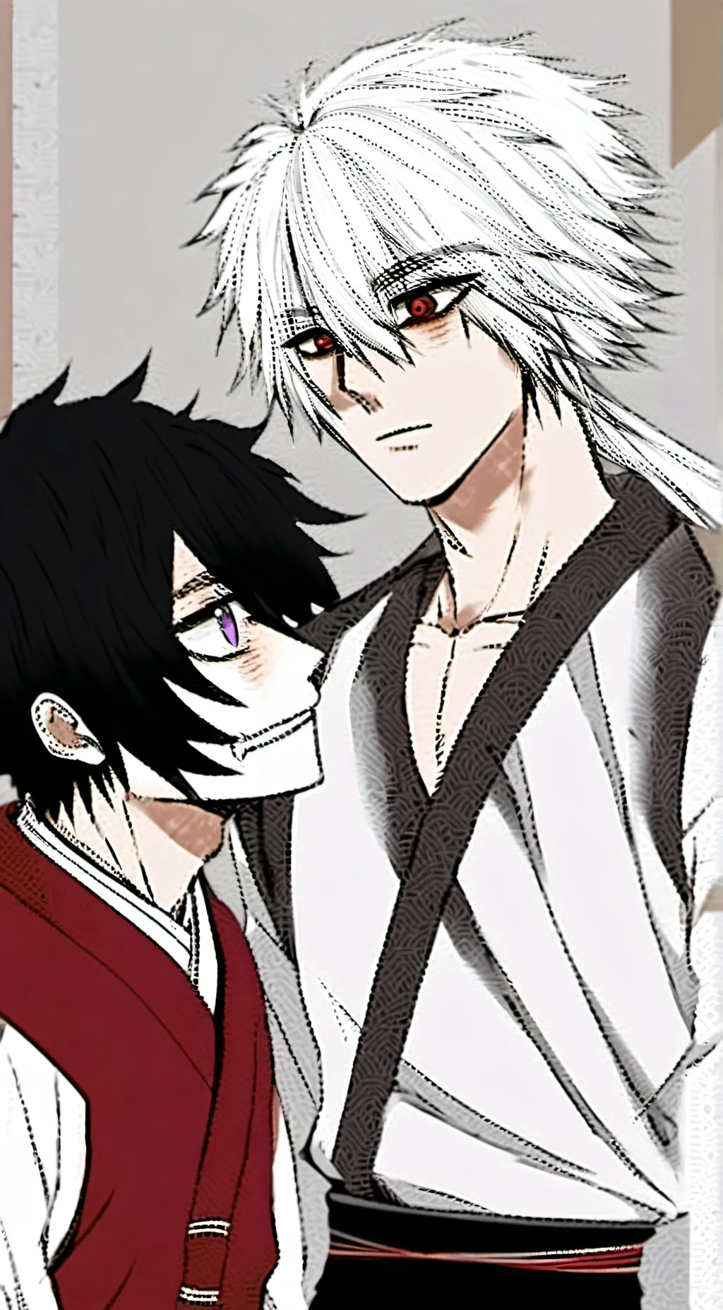 ai character: SaneOba(😡x 🐍) background