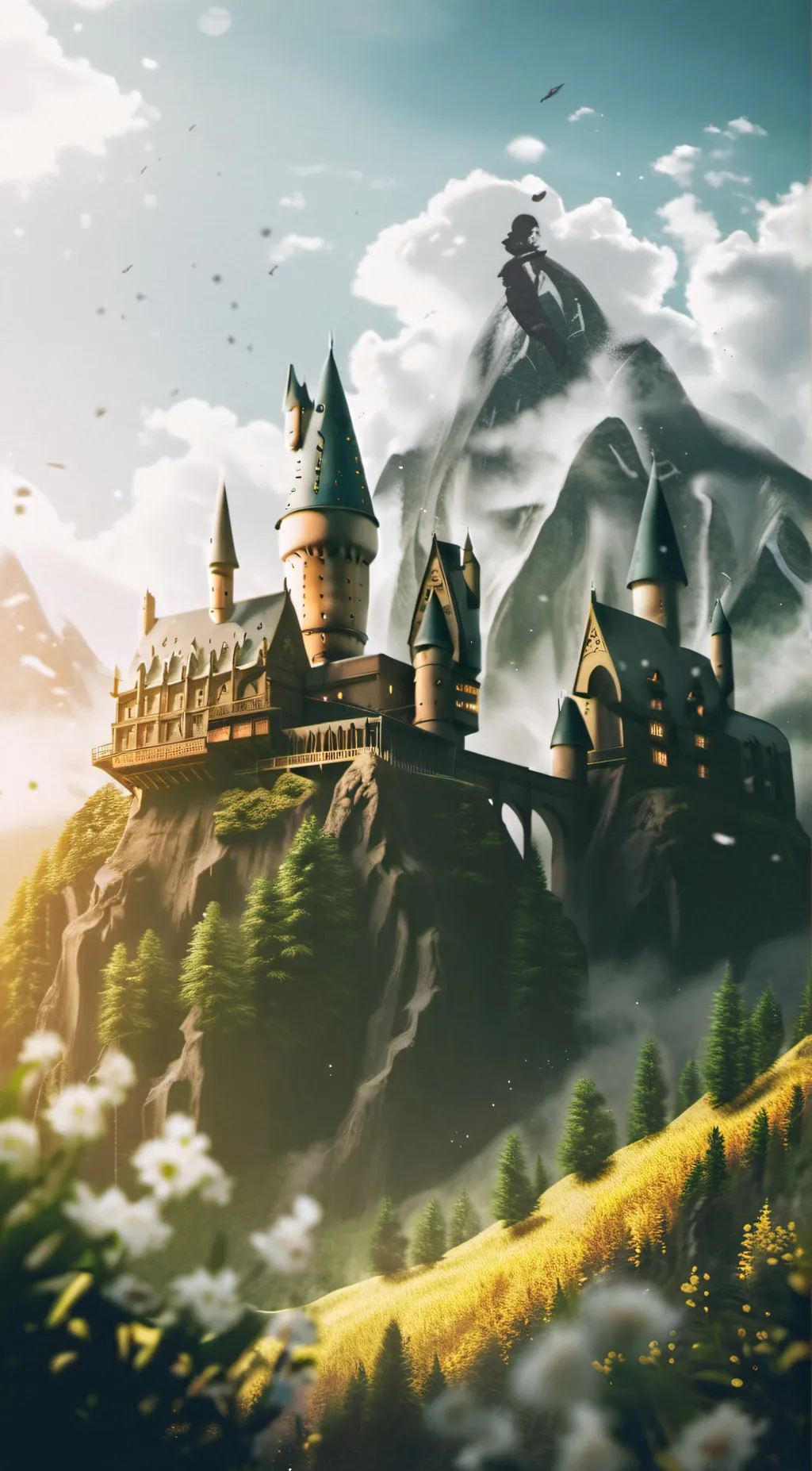 ai character: hogwarts background