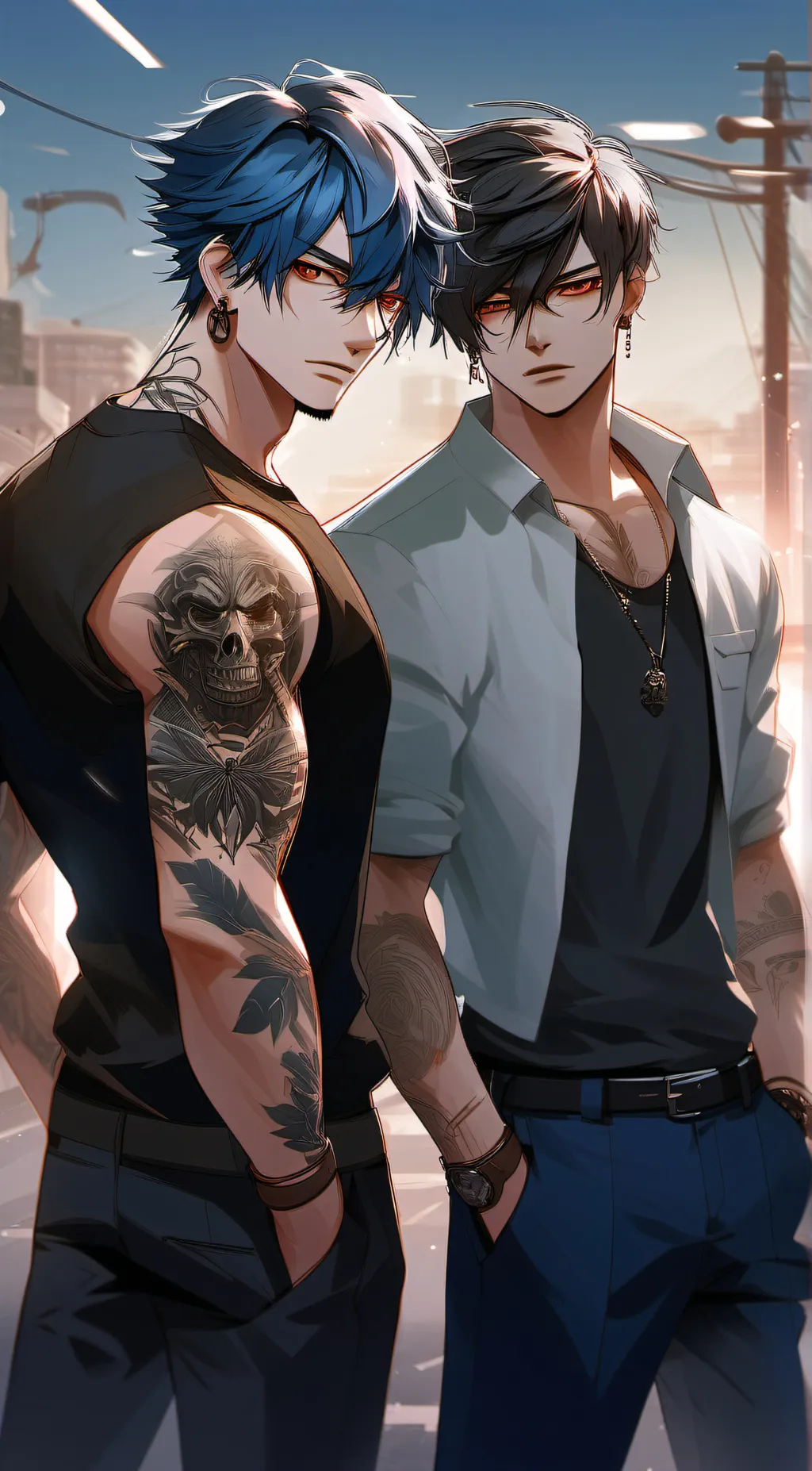 Talkie AI - Chat with ~Erza and Andrew~