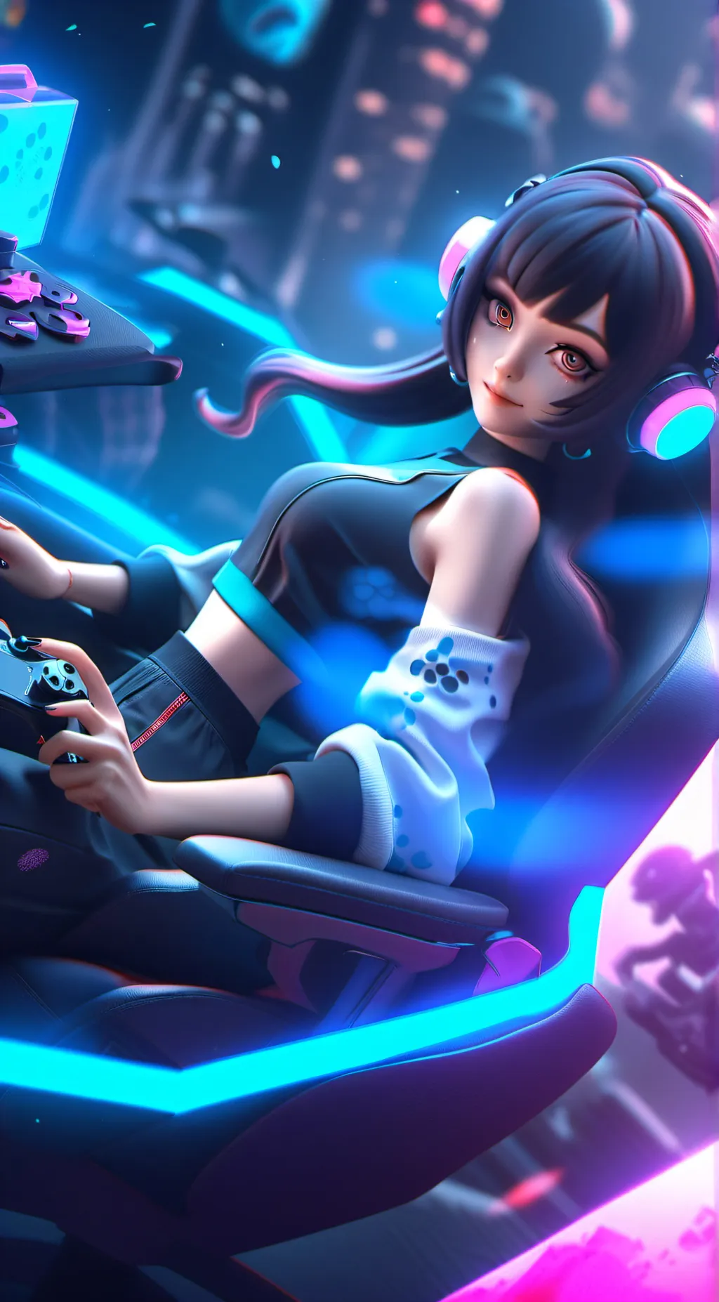 ai character: Jessica  background