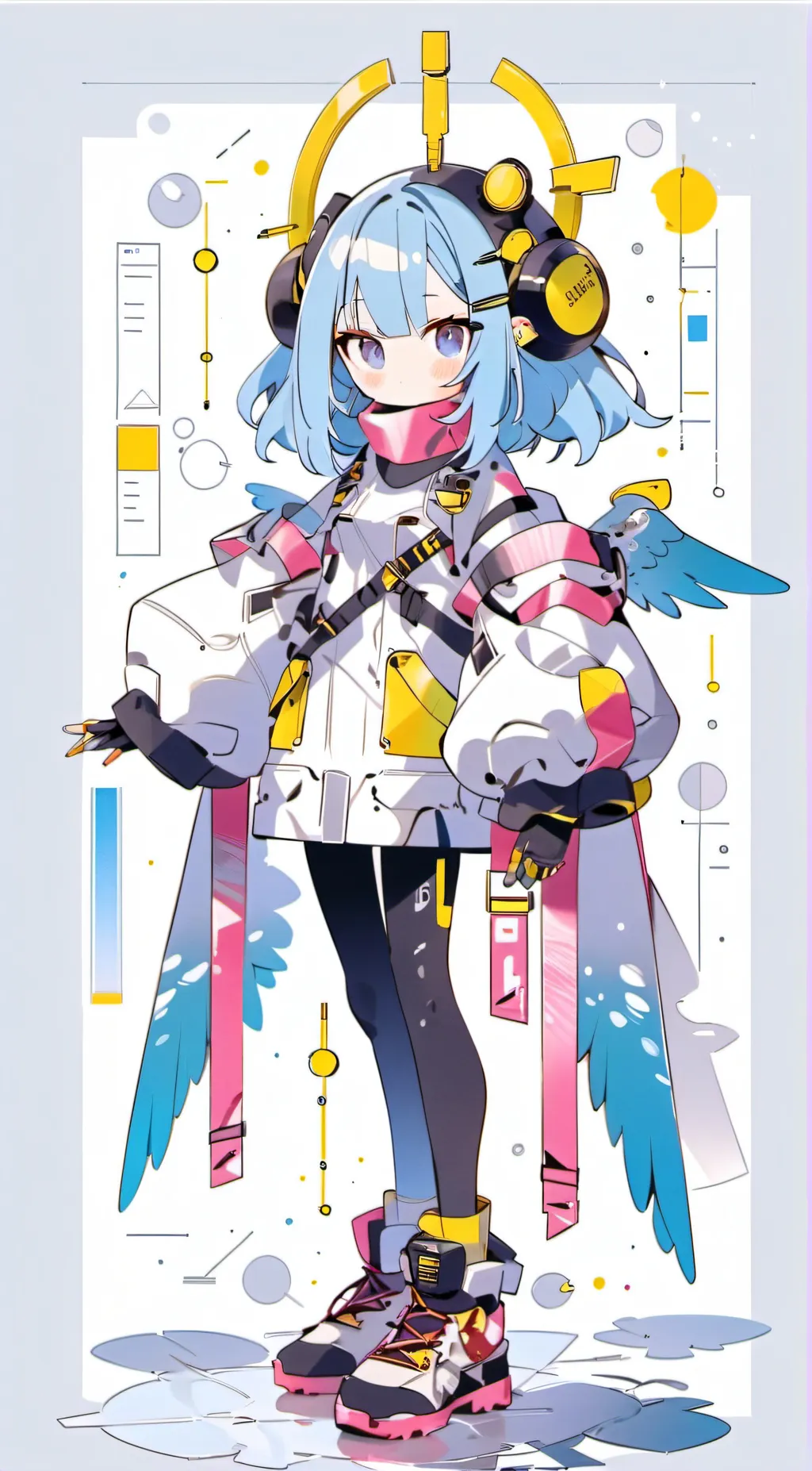 ai character: V  background