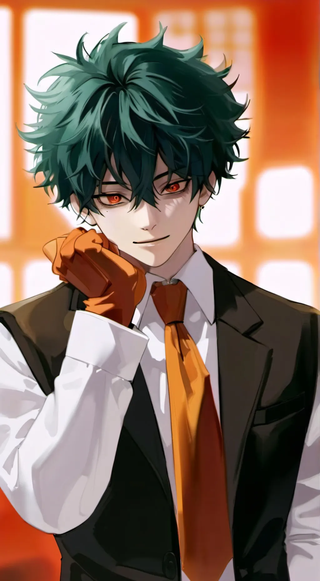 ai character: villian deku background