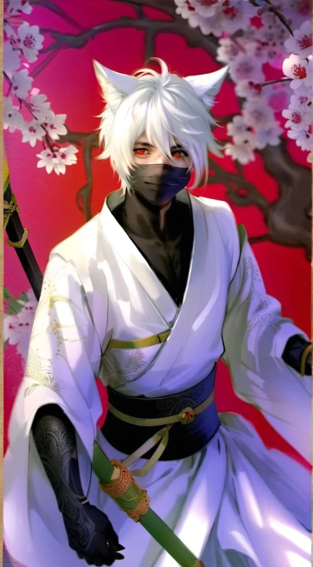 ai character: Nekokuny background