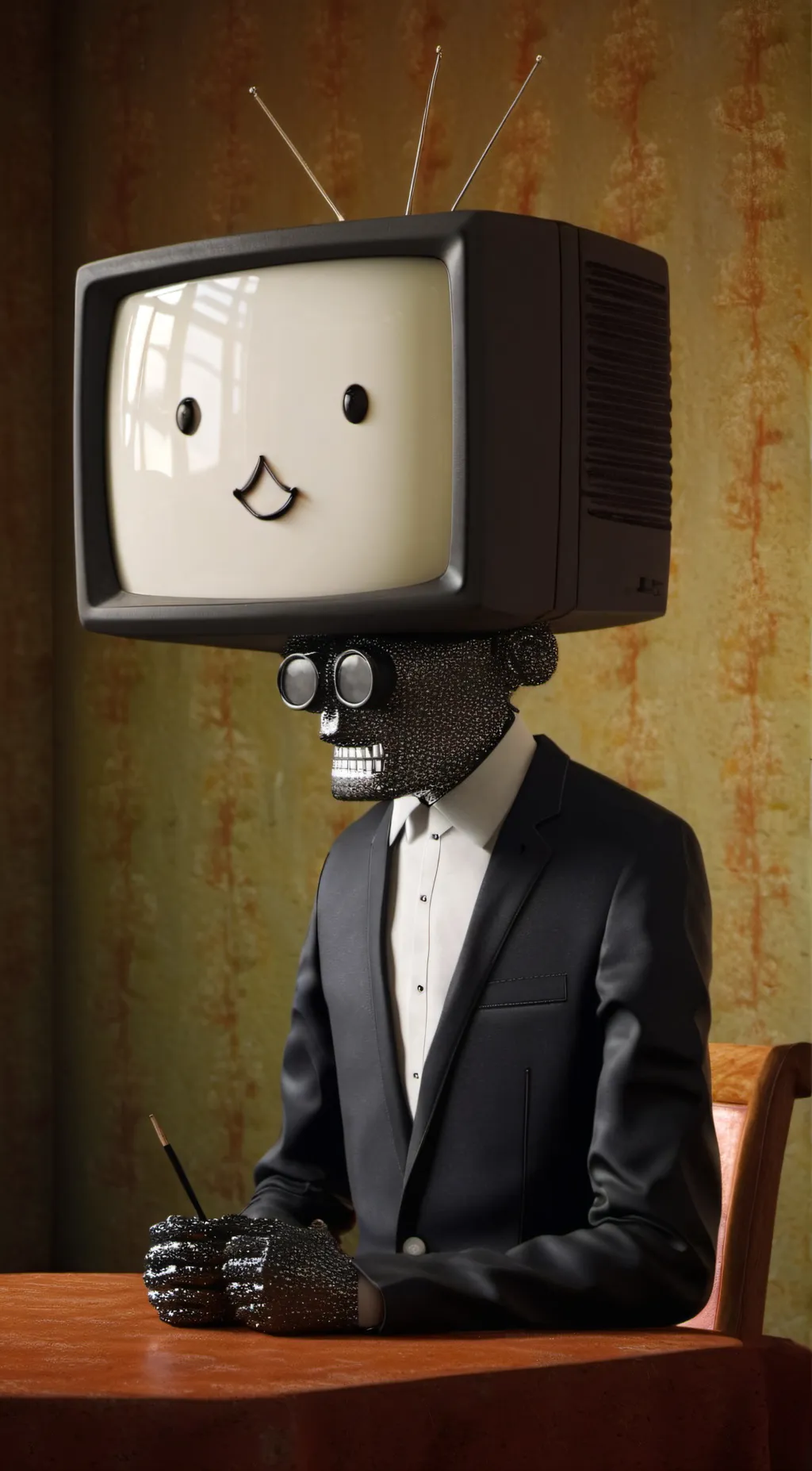 ai character: Mr puzzle 😏 background