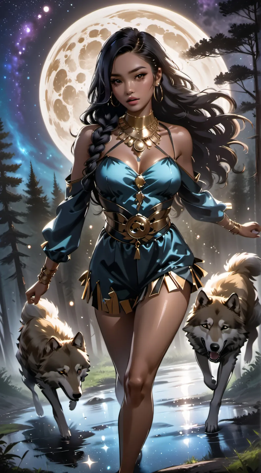 ai character: Asena background