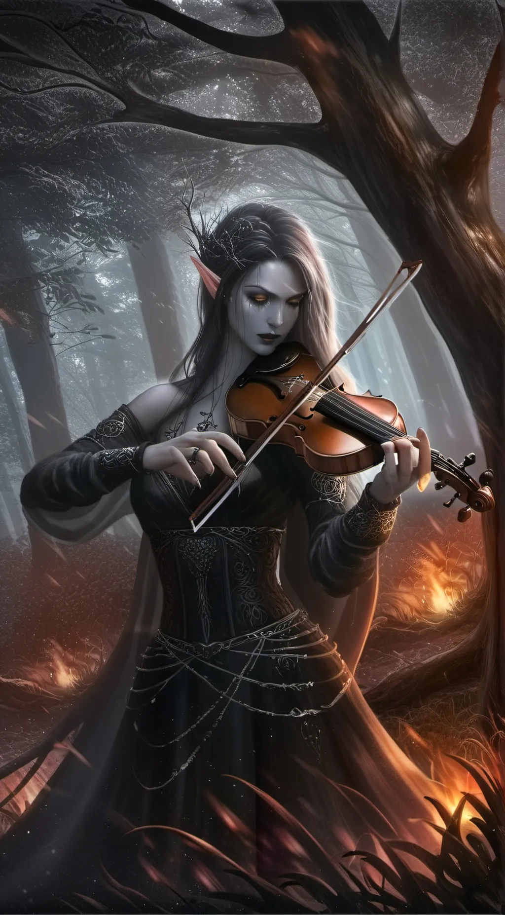 ai character: Valkyrie background