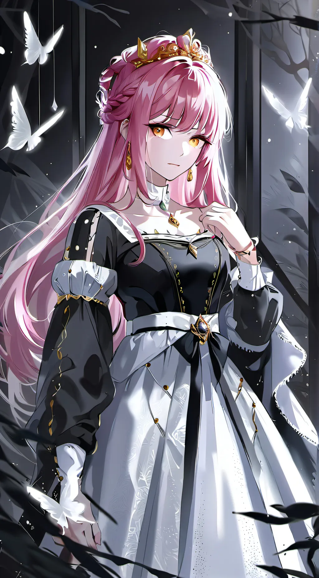 ai character:  queen Renee background