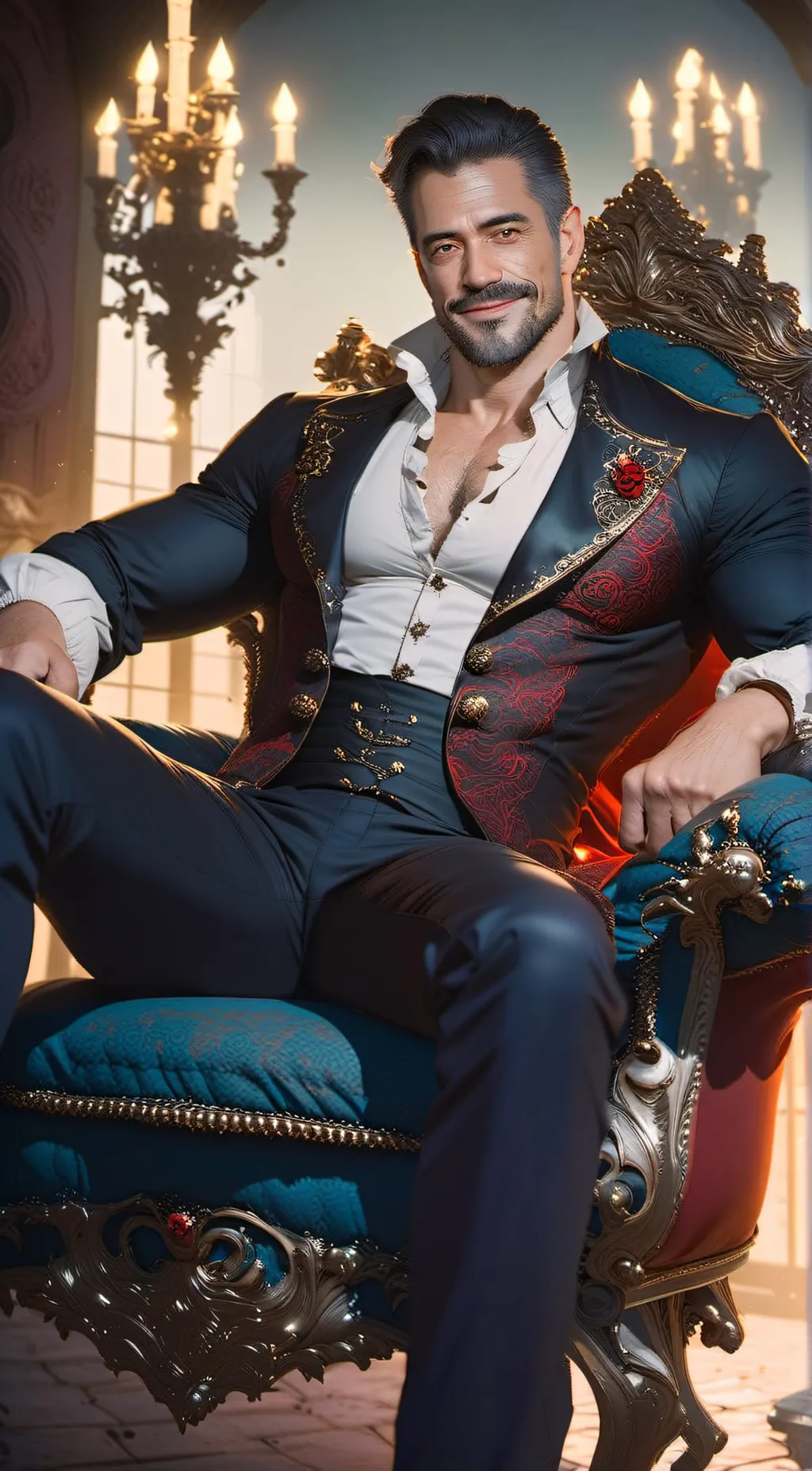 ai character: Vittorio background