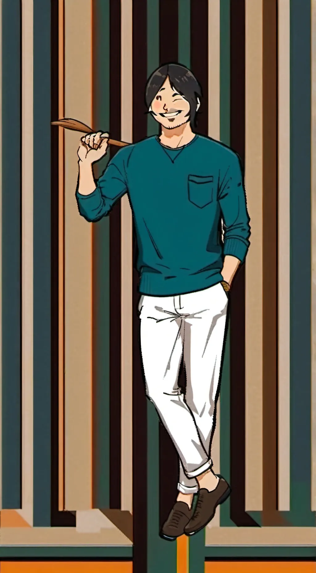 ai character: TD fun jerny background