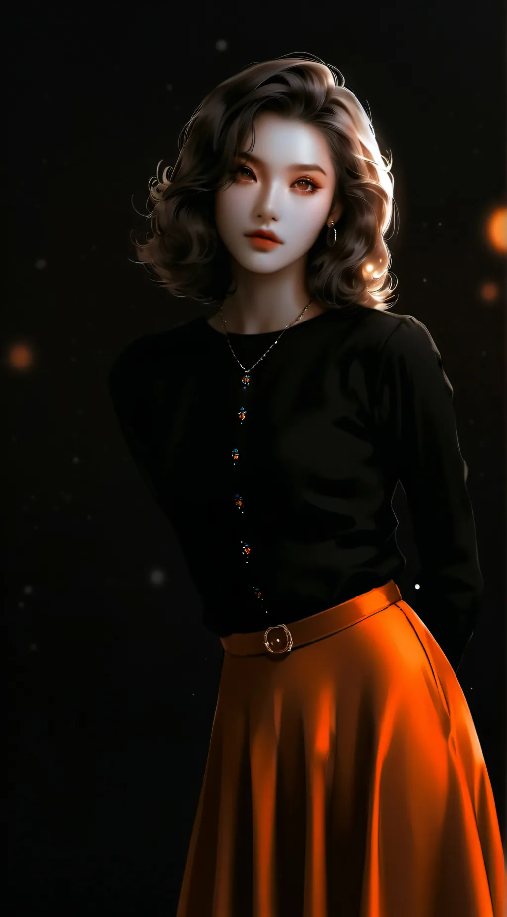 ai character: Sarah background