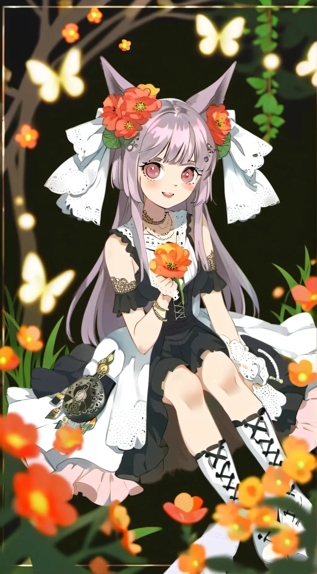 ai character: Stacey  background