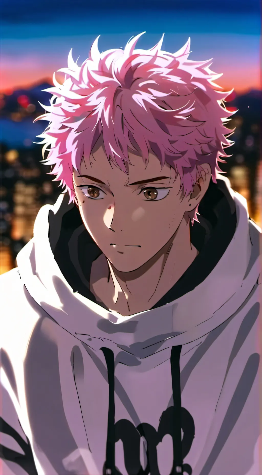 ai character: itadori background