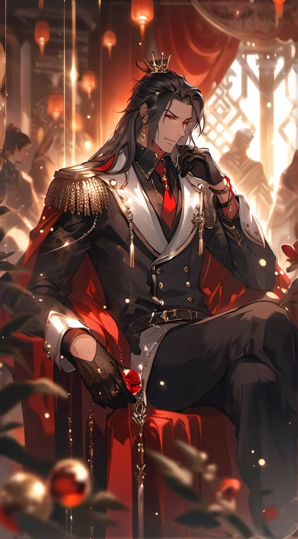 ai character: Lucius  background