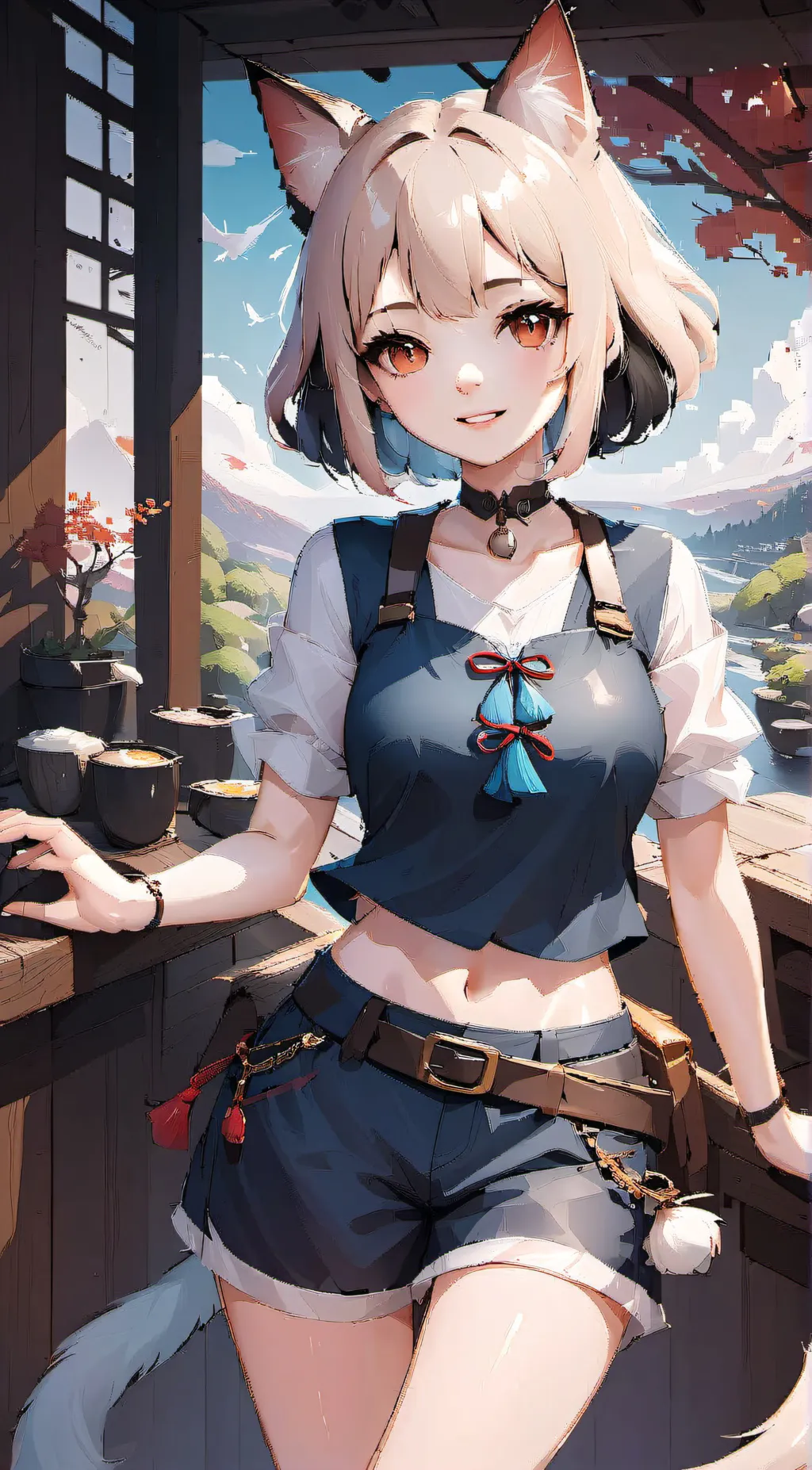 ai character: Mia background