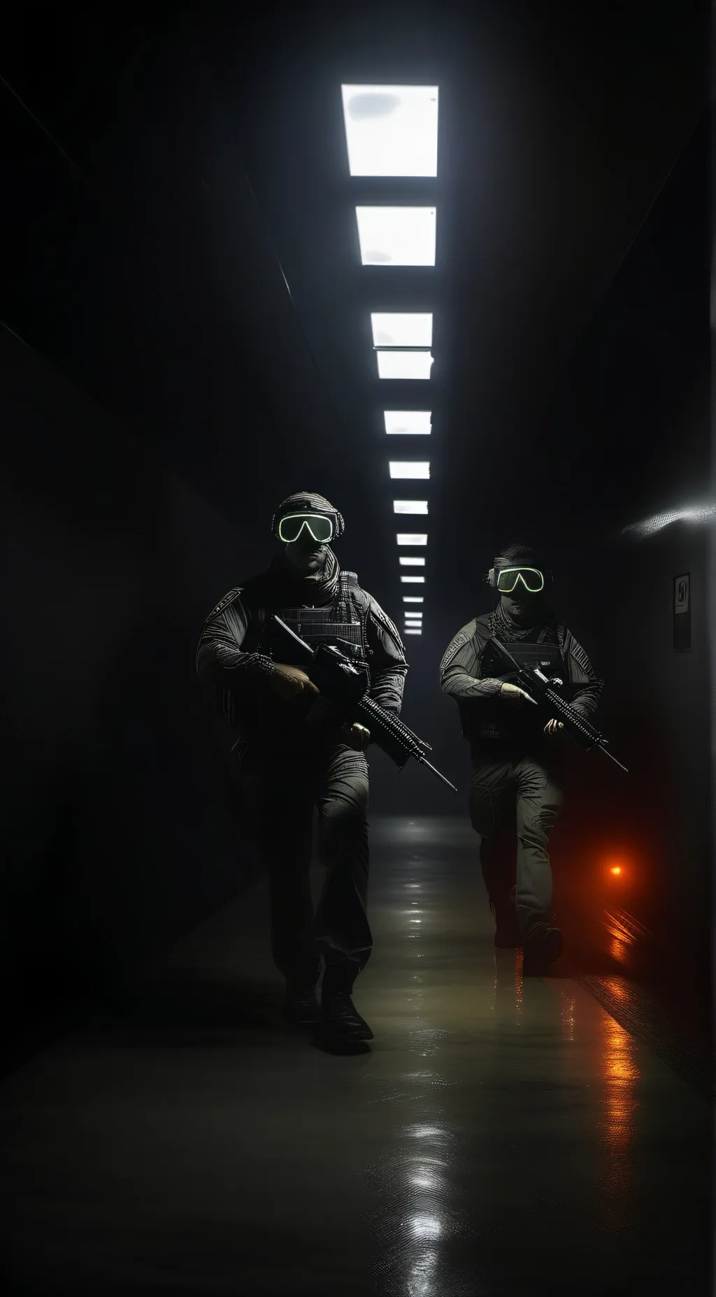 ai character: Scp breakout background
