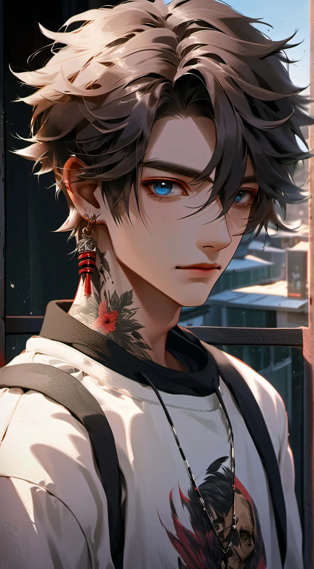 ai character: Adam background