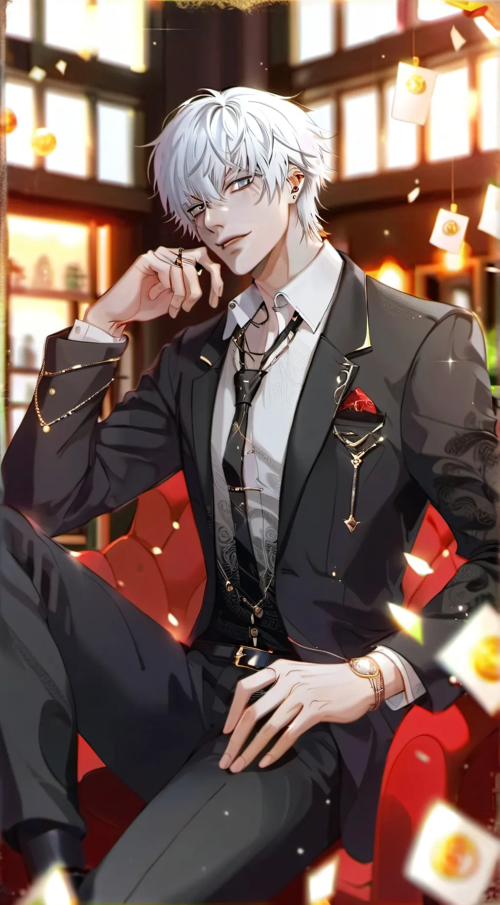 ai character: gojo background
