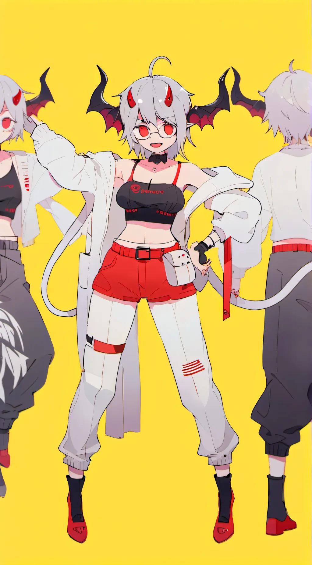 ai character: Helluva boss background