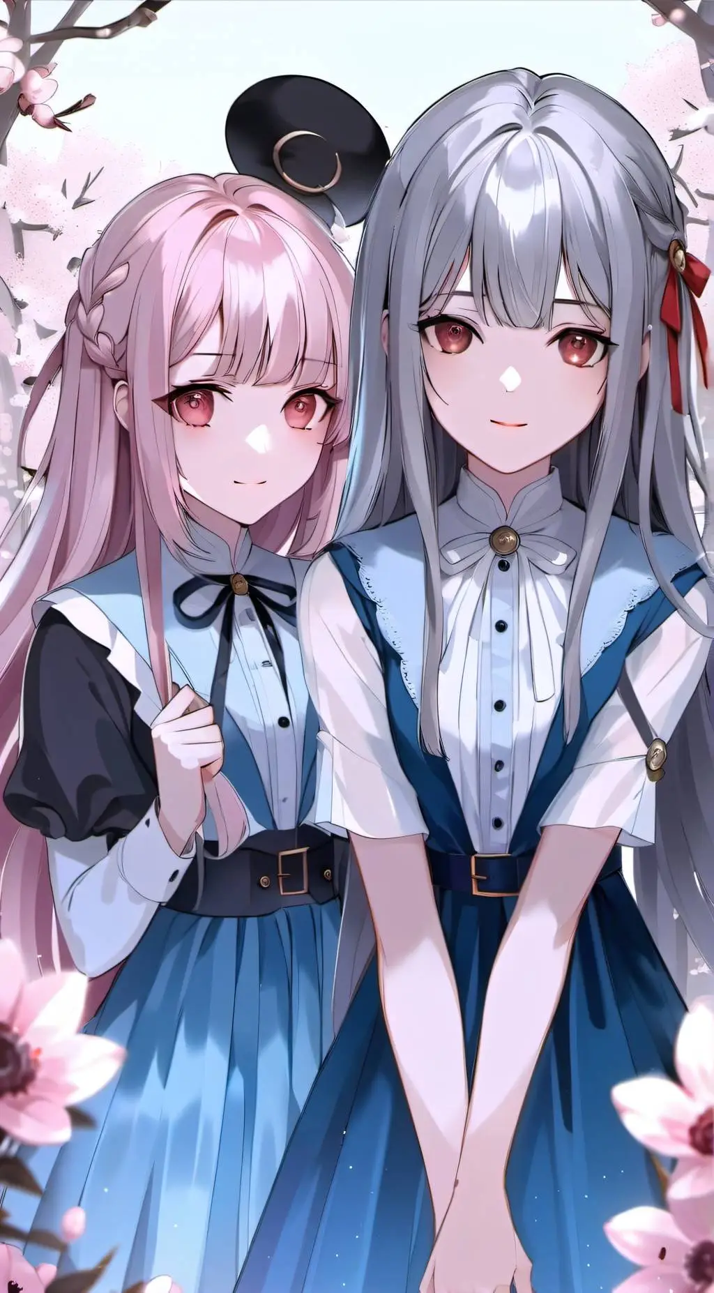 ai character: Sister 2 Inlove background