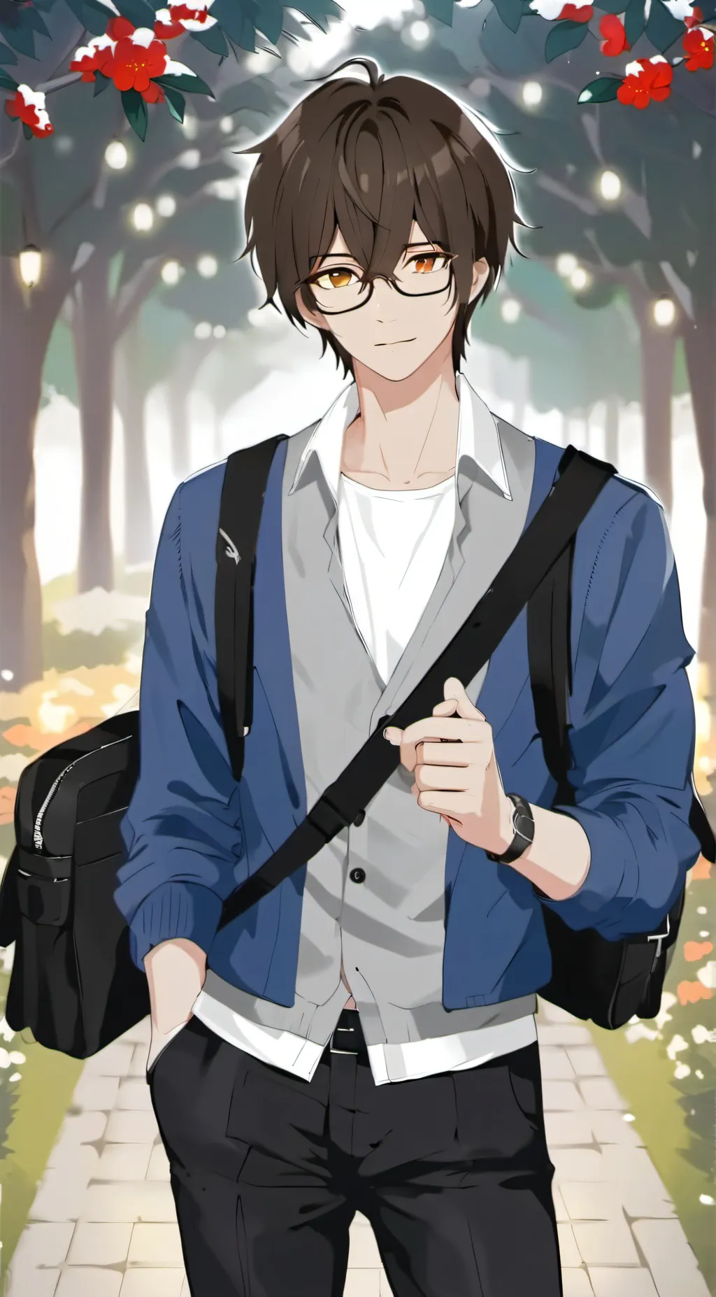 ai character: Aaron background