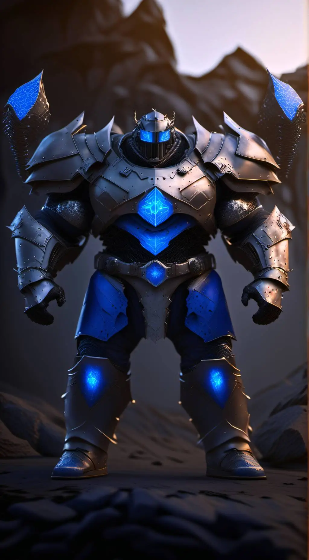 ai character: mount background