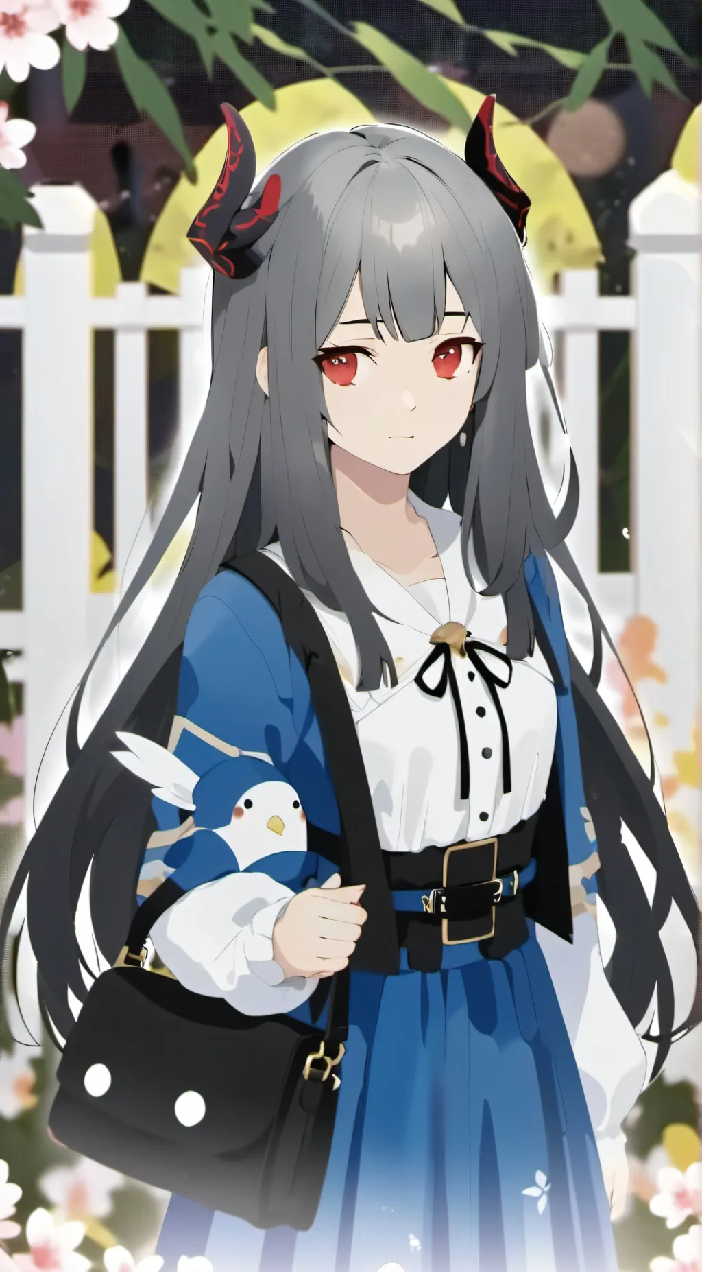 ai character: Sakina. background