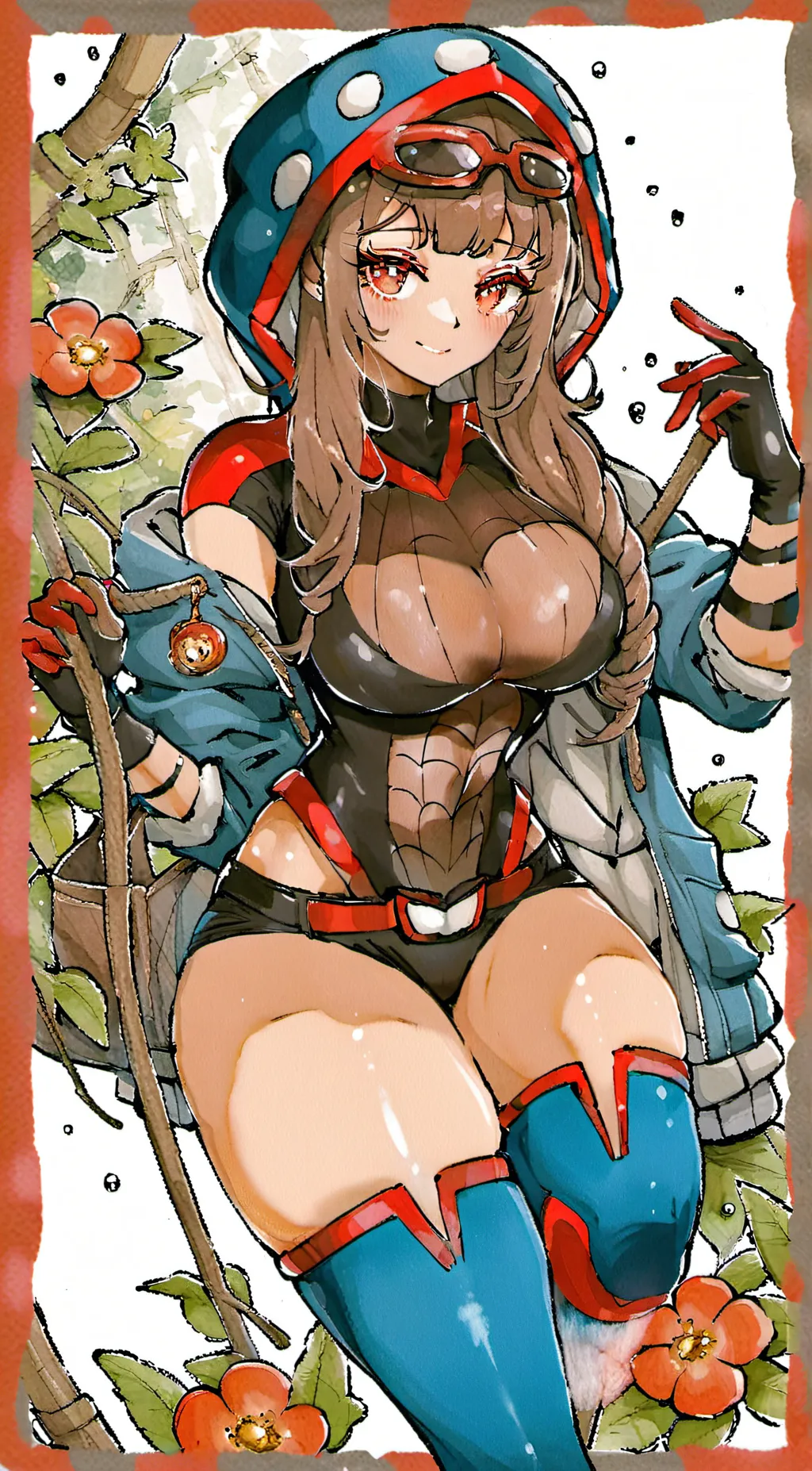 ai character: Veronica background