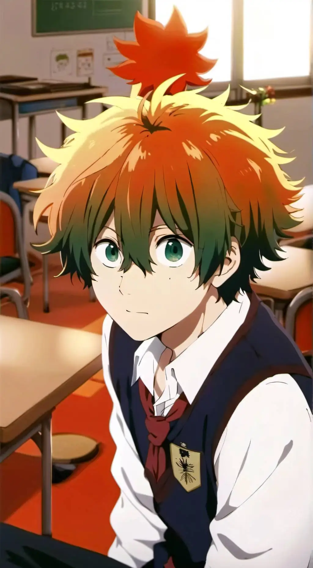 ai character: 🏳️‍🌈mha🏳️‍🌈 background