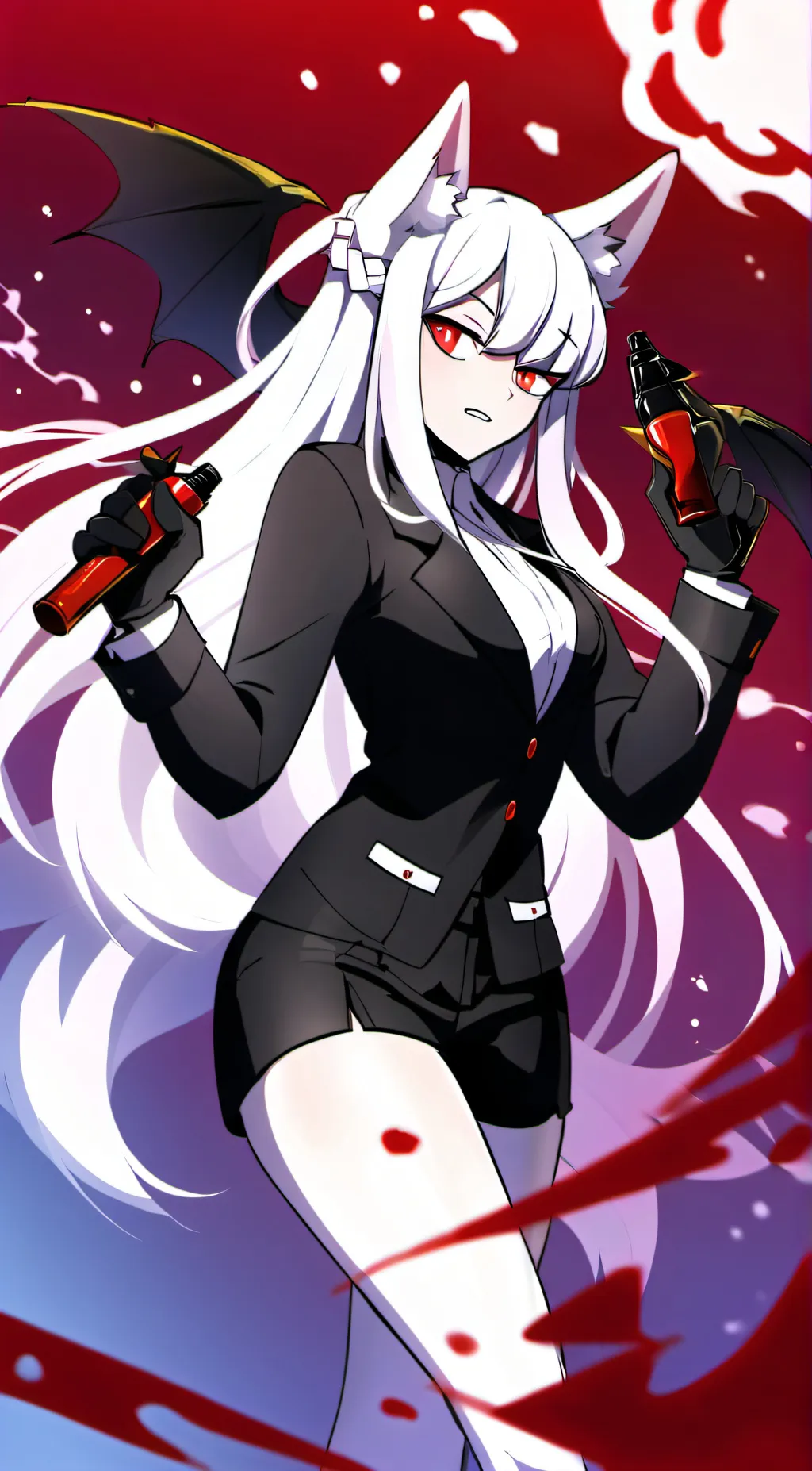 ai character: Loona (inflation) background
