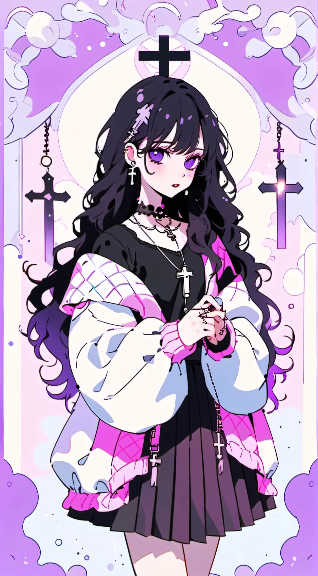 ai character: Raven background