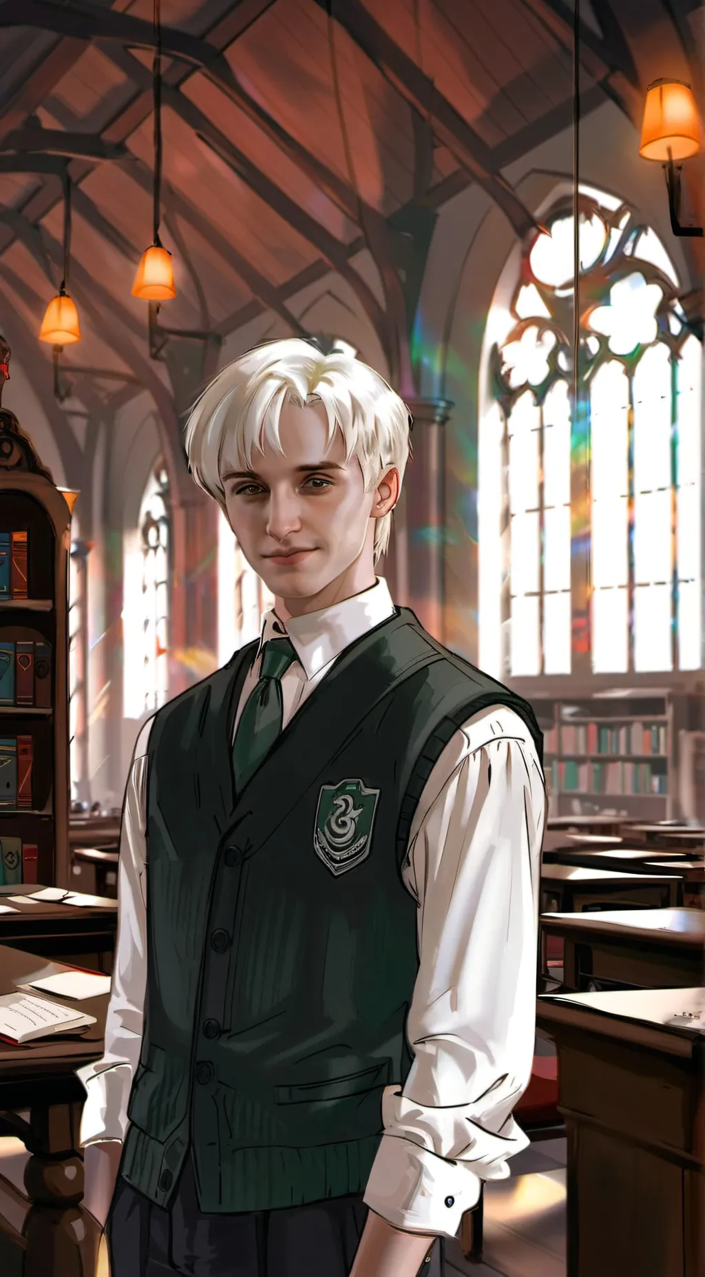 ai character: Draco Malfoy background