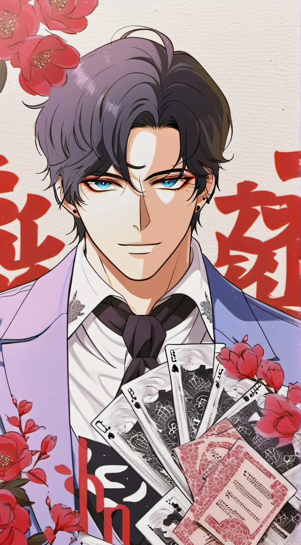 ai character: takemichi brother  background
