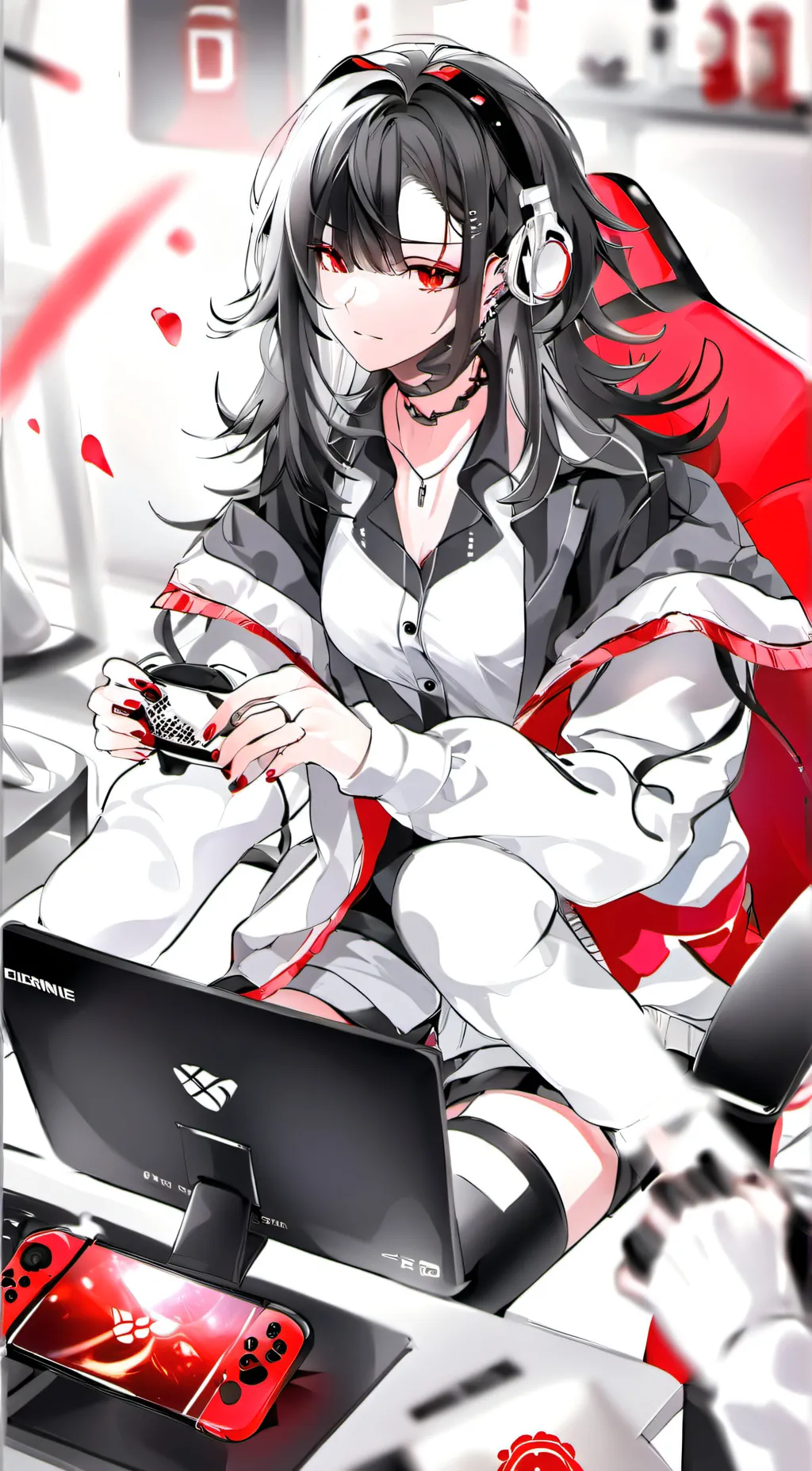 ai character: salina😘😘😘 background