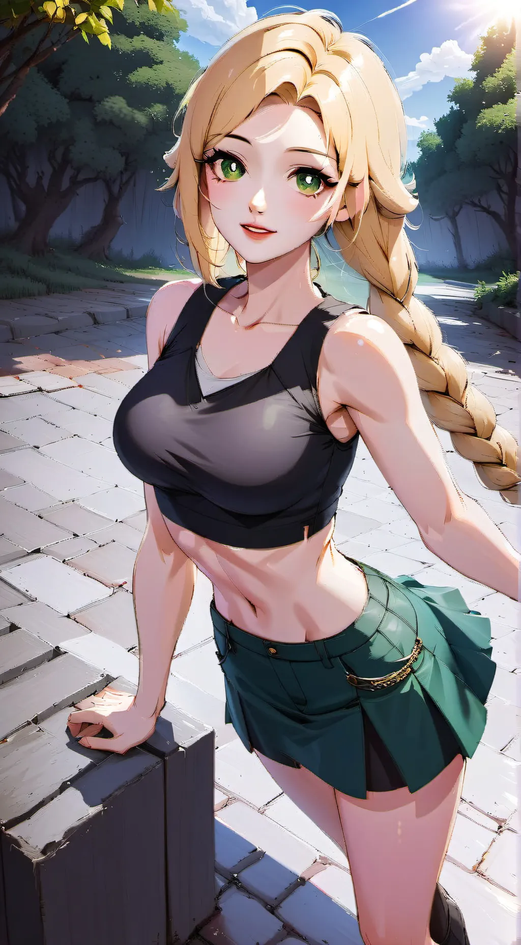 ai character: Eva background