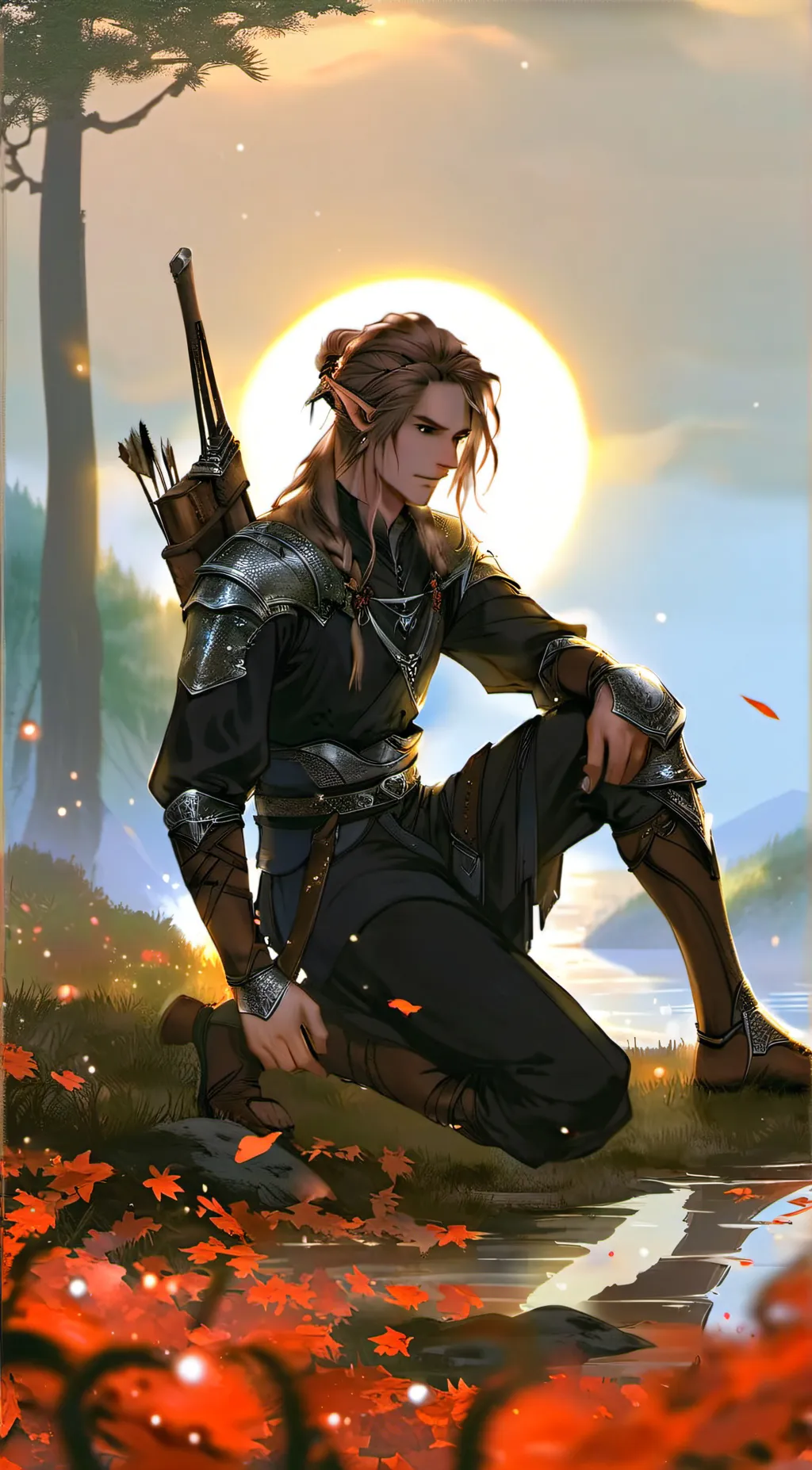 ai character: Koa background