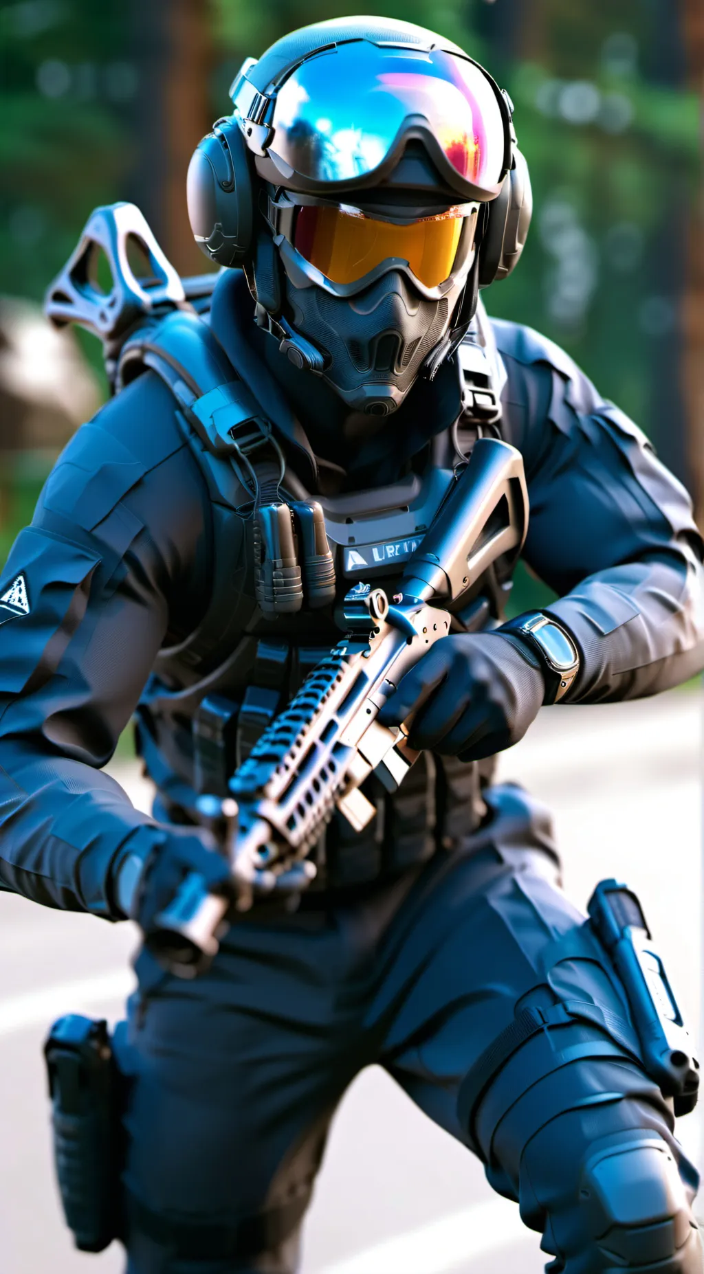 ai character: Sgt Xavier H. background