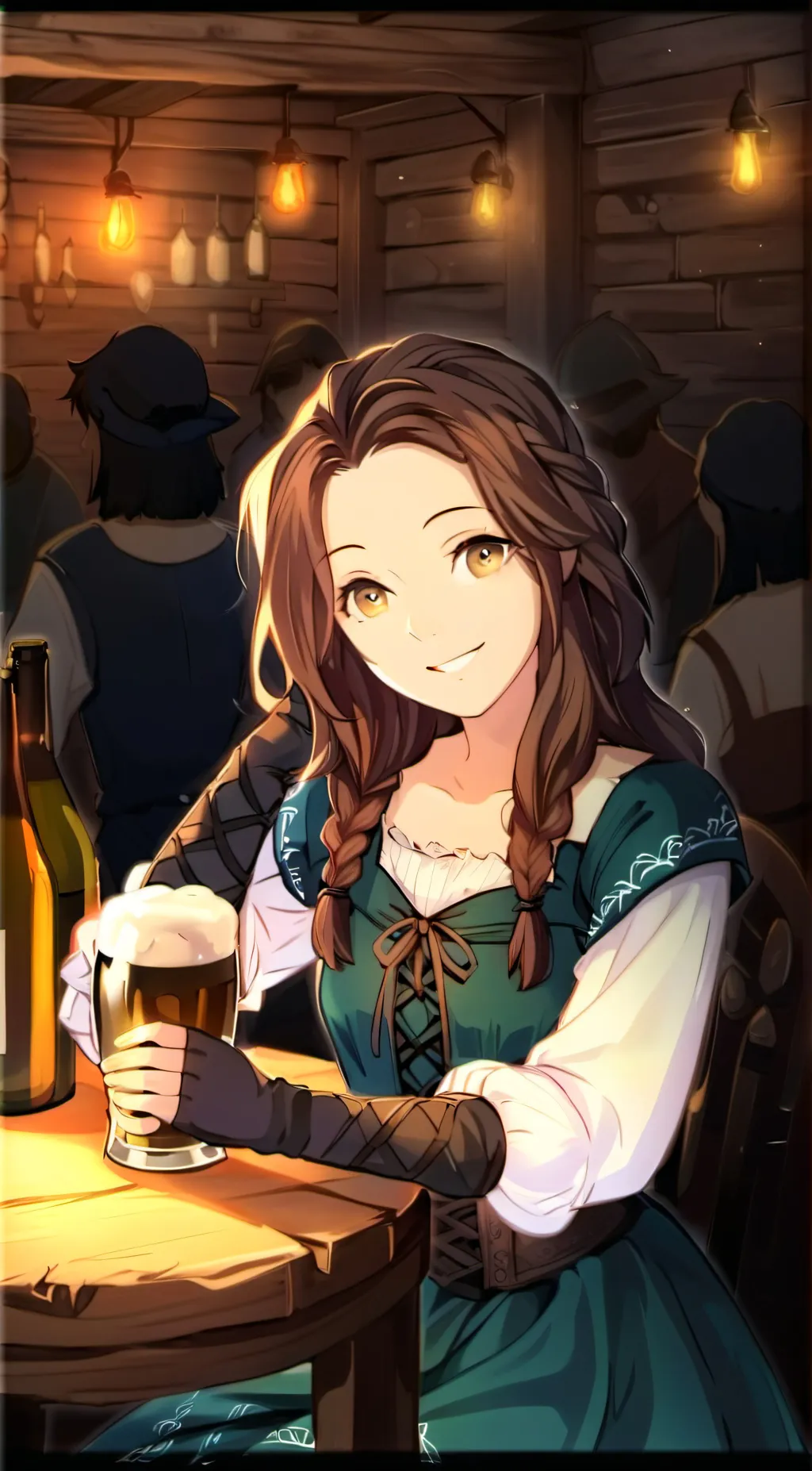 ai character: Mirella Renellyan background